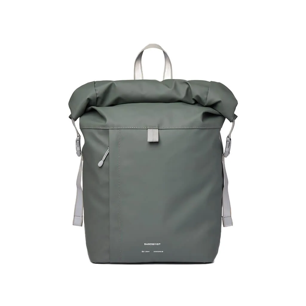 sandqvist-konrad-lichen-green-sqa1902-01.jpg Рюкзак Sandqvist - KONRAD 14-18L Lichen Green - Зображення 1