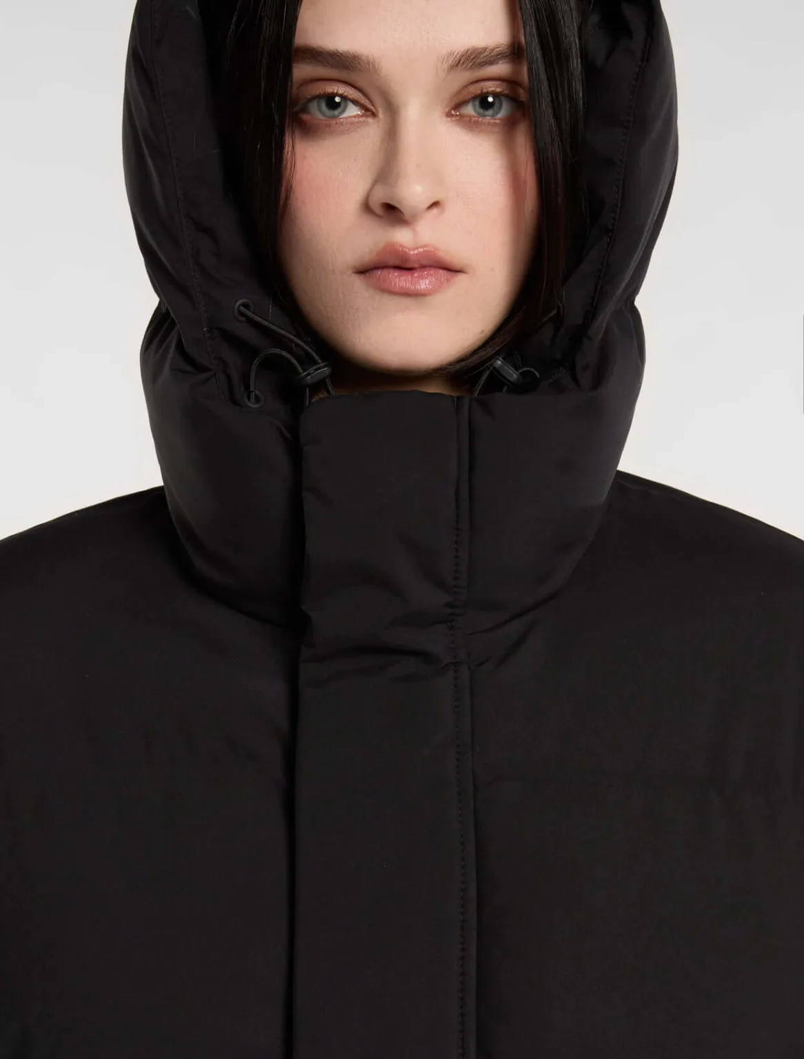 Жіноча куртка Dickies - Eagleville Hooded Puffer Black - Зображення 7