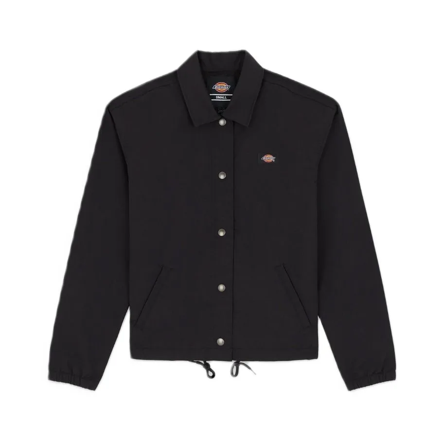 dk0a4ygwblk1-50-1.jpg Куртка Dickies – Oakport cropped Coach jacket Black - Зображення 1