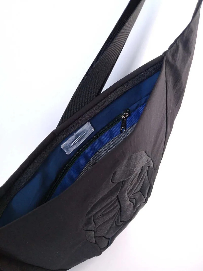 Сумка K7 - Серпокрилець Чорний (шкіра) - Зображення 2