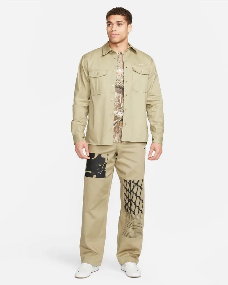 Брюки NIKE SB - GFX EL CHINO PANT Beige - Зображення 5