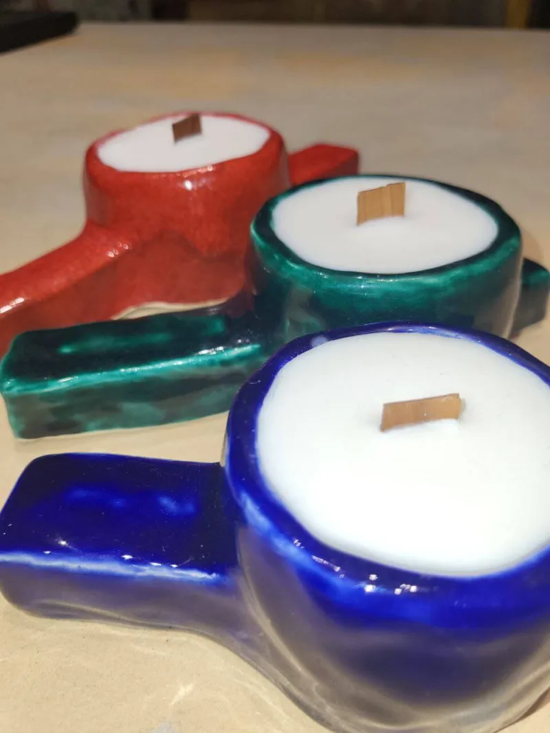 Свічка Palaye Svichka - Khreschatyk Station fresh cut grass & beer - Зображення 9