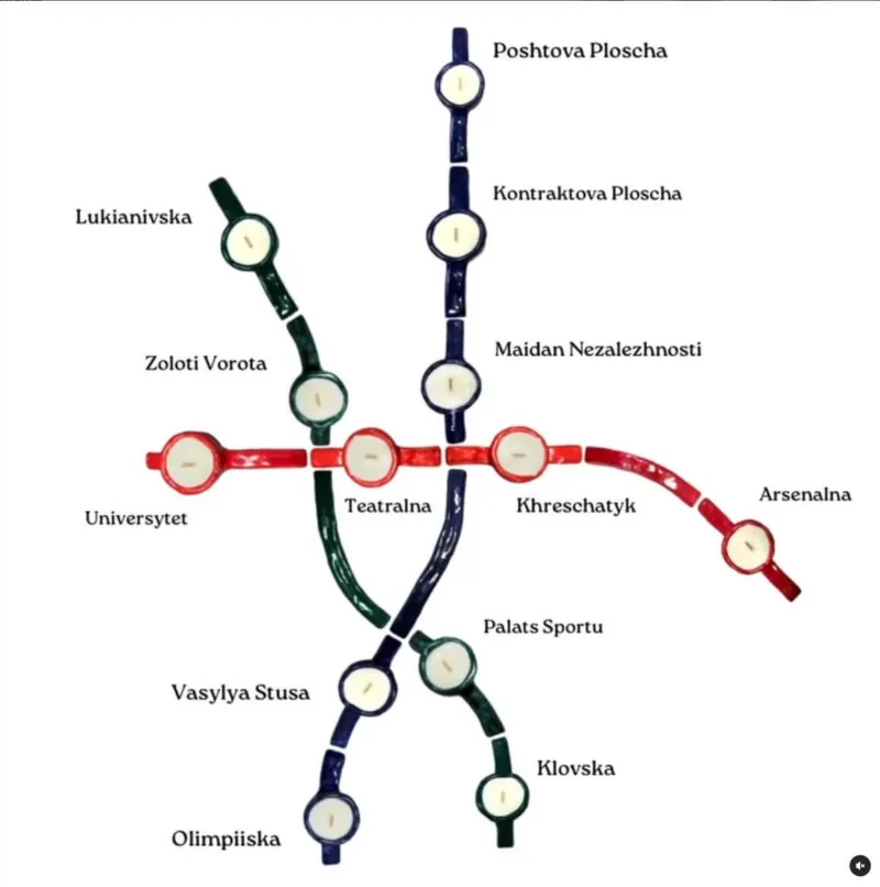 Свічка Palaye Svichka - Khreschatyk Station fresh cut grass & beer - Зображення 6