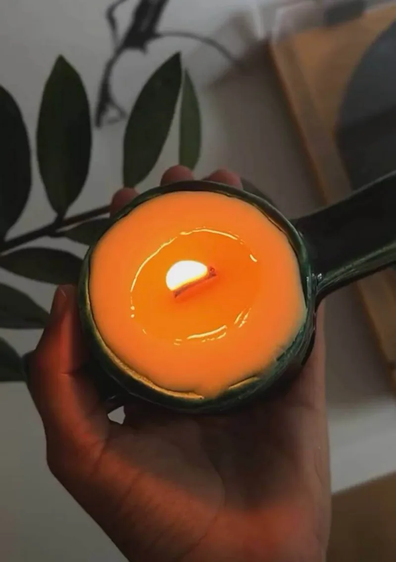 Свічка Palaye Svichka - Palats Sportu Station fresh cut grass & beer - Зображення 8