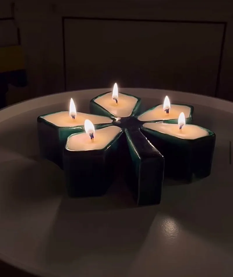 Свічка Palaye Svichka - Symbol rain water & cannabis flower - Зображення 8