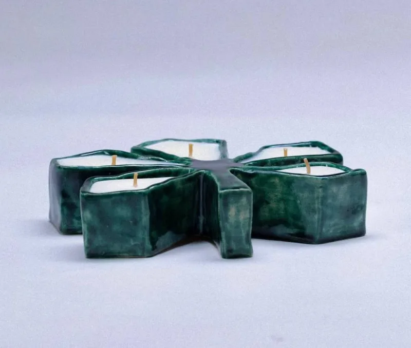 Свічка Palaye Svichka - Symbol rain water & cannabis flower - Зображення 7